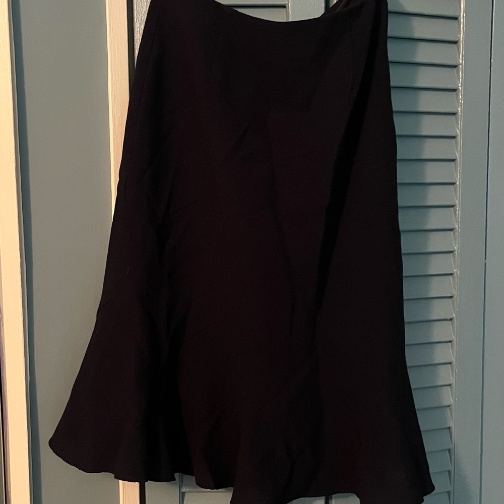 Valentino Virgin Wool Black Women's Skirt